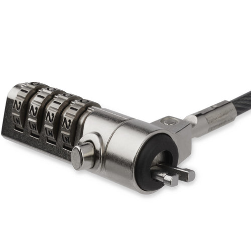StarTech.com 6.5ft (2m) Laptop Cable Lock - 4 Digit Combination Laptop/Desktop Security Cable Lock for K-Slot Devices/Computers/Monitors - Portable Anti-Theft Vinyl Coated Steel Cable Lock StarTech.com 6.5ft (2m) Laptop Cable Lock - 4 Digit Combination Laptop/Desktop Security Cable Lock for K-Slot Devices/Computers/Monitors - Portable Anti-Theft Vinyl Coated Steel Cable Lock